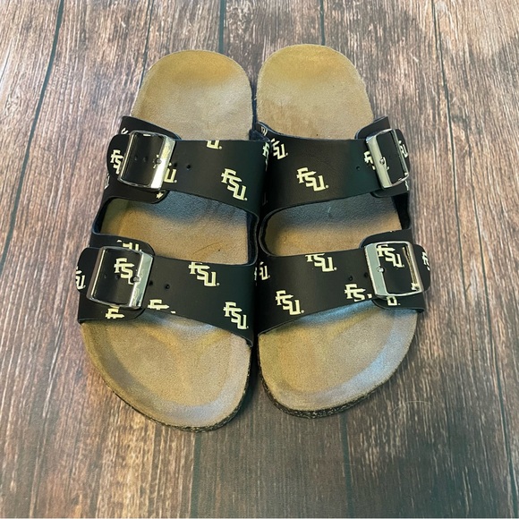 FOCO FSU Double Buckle Sandals Size M (7-8) NWOT - Picture 5 of 8